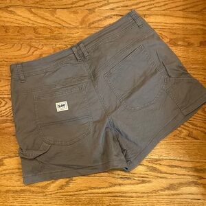 Lee Gray Cargo Shorts for Outdoor Adventures